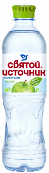Вода питьевая Святой источник Яблоко негаз 0,5л