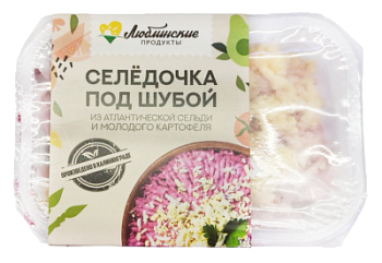 Салат Селедочка под шубой г/уп Люблинские продукты 200г