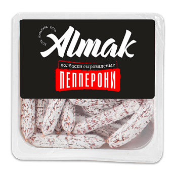 Колбаски с/в Пепперони Альмак 80г