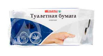 Влажная туалетная бумага SPAR 70шт