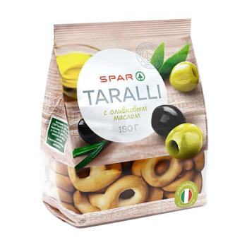 Таралли SPAR с Оливковым маслом 180г