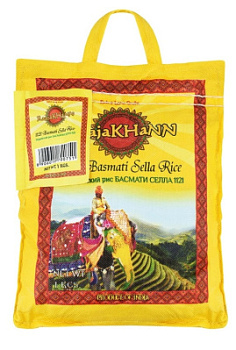 Рис Басмати Селла РаджаКхан 1кг