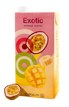 Нектар SPAR Экзотик Смесь фруктов 2л