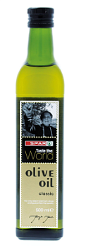 Масло оливковое SPAR 500мл ст/б