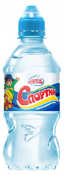 Вода питьевая Святой источник Спортик негаз 0,33л