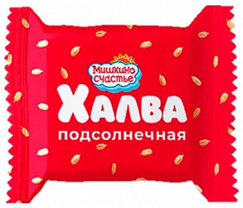 Халва подсолнечная Мишкино 250г
