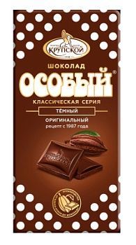 Шоколад Крупской Особый темный 85г