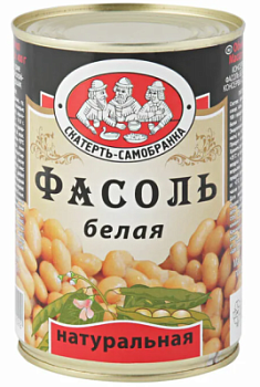 Фасоль белая Скатерть-самобранка 400г ж/б