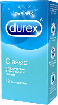 Презервативы Дюрекс Классические 12шт