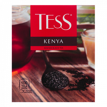 Чай Тесс Кения черный 100пак