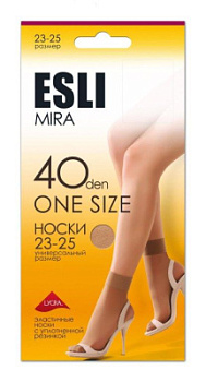 Носки женские Esli Mira 40 р.23-25 visone 17С-179СПЕ