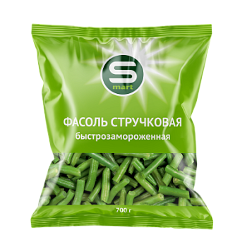 Фасоль зеленая стручковая SMART 700г