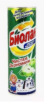 Средство чистящее Биолан 400г Сочное яблоко