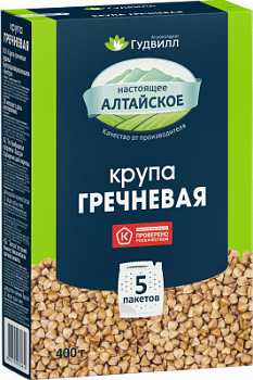 Крупа гречневая Гудвилл ядрица в/п 400г