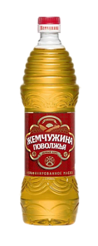 Масло подсолнечное Жемчужина Поволжья нерафинированное 0,8л