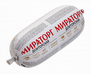 Колбаса вареная Докторская Мираторг 470г