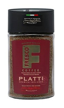 Кофе растворимый Фреско Платти 190г ст/б