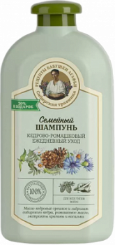 Шампунь Рецепты Бабушки Агафьи 500мл Кедрово-Ромашковый Ежедневный уход