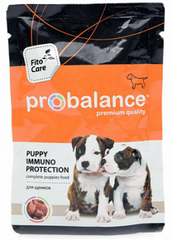 Корм влажный для щенков Пробаланс Поддержание иммунитета 85г