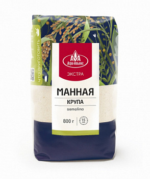 Крупа манная Агроальянс элитная 800г
