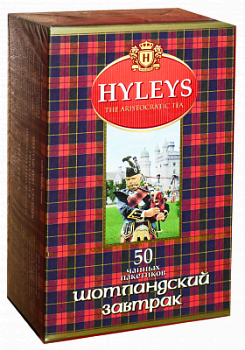 Чай Хейлис Шотландский завтрак черный 50пак
