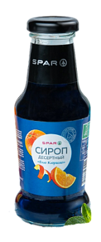 Сироп SPAR Блю Кюрасао 250мл
