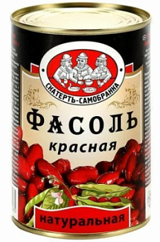 Фасоль красная Скатерть-самобранка натуральная 425мл ж/б