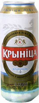 Пиво светлое Криница классическое 0,45л 4,8% ж/б