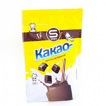 Какао-напиток растворимый SMART 100г пакет