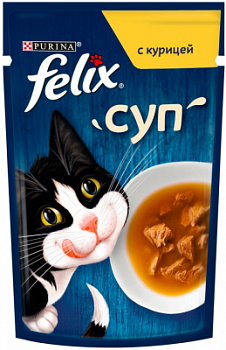 Корм влажный для кошек Феликс Cуп Курица 48г