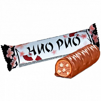 Батончик Чио Рио глазир с мягкой Карамелью 30г