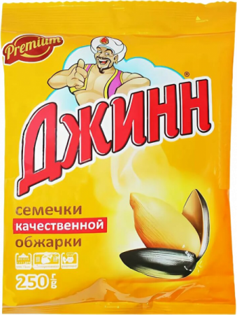 Семечки Джинн жареные 250г