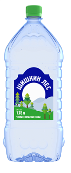Вода питьевая Шишкин Лес негаз 1,75л