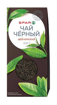 Чай SPAR Цейлонский черный 100г