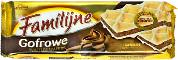Вафли Familijne с шоколадным муссом 130г
