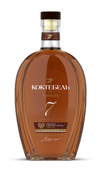 Коньяк Коктебель КВ 7 лет выдержанный 0,5л 40%