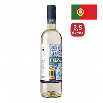 Вино Энкостас Де Лисбоа бел п/сух  0,75л 13%