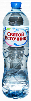 Вода питьевая Святой источник негаз 1л
