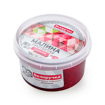 Малина протертая с сахаром Белоручка пл/б 200г