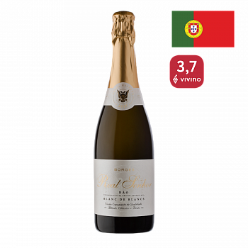 Вино игристое Боржес Реал Сеньор Дао Док Блан Де Блан бел брют 0,75л 12%