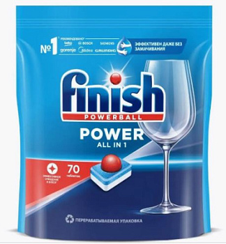 Таблетки для посудомоечных машин Финиш Power А70 Все в одном