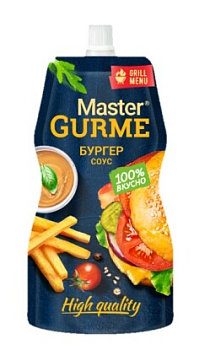 Соус Мастер Гурме Бургер 30% 200мл д/пак