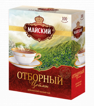 Чай Майский Отборный черный 100пак