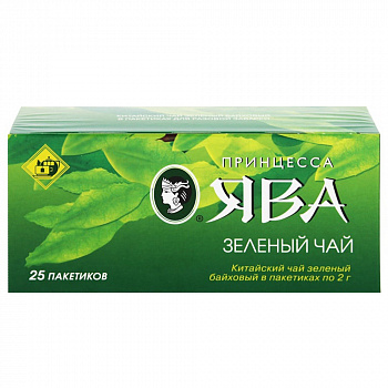 Чай Принцесса Ява зеленый 25пак