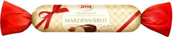 Батончик марципановый Зентис буханка в шоколаде 100г