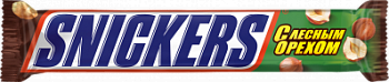 Батончик шок Сникерс с лесным орехом 81г