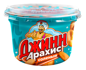 Арахис жареный солёный Джинн 130г ж/б