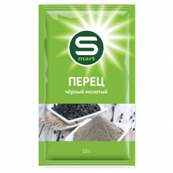 Перец черный молотый SMART 10г