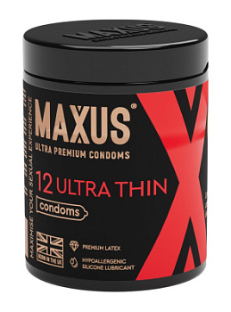 Презервативы MAXUS Ultra-thin гладкие 12 шт