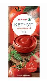 Кетчуп SPAR Томатный 30г